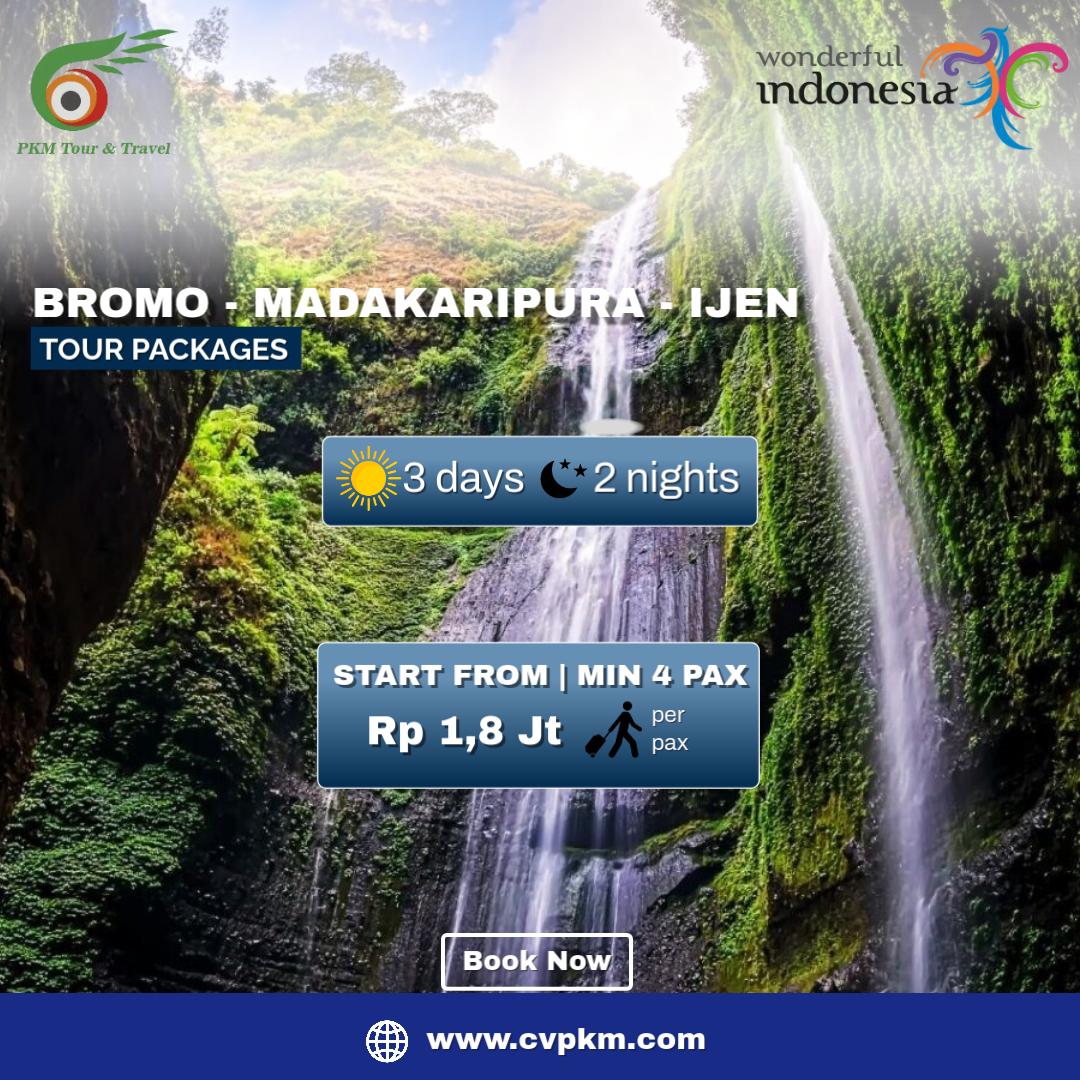 Gambar 3D2N BROMO - MADAKARIPURA - IJEN
